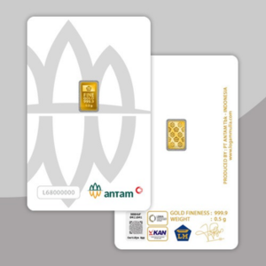 Logam mulia Antam 0,5 Gram