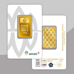 Logam mulia Antam 10 Gram