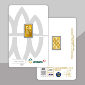 Logam mulia Antam 2 Gram