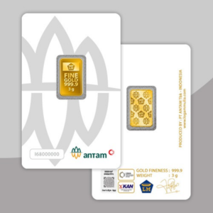Logam mulia Antam 3 Gram